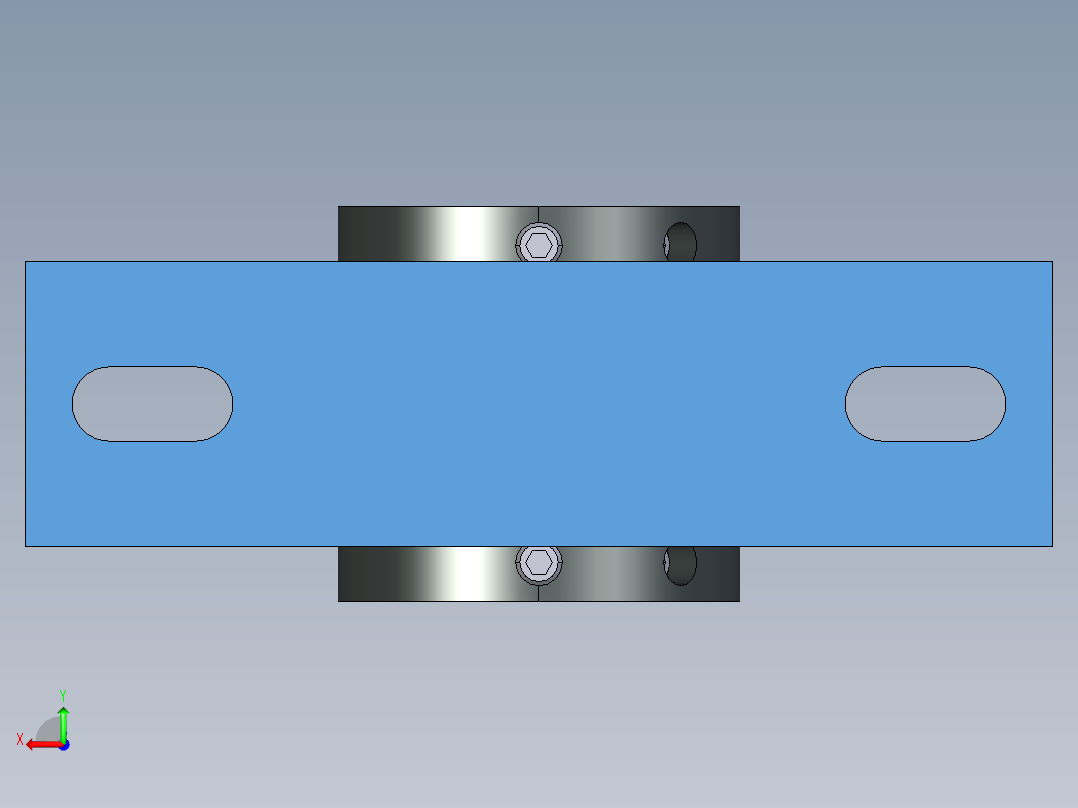 滚动轴承 Timken 65mm后视图