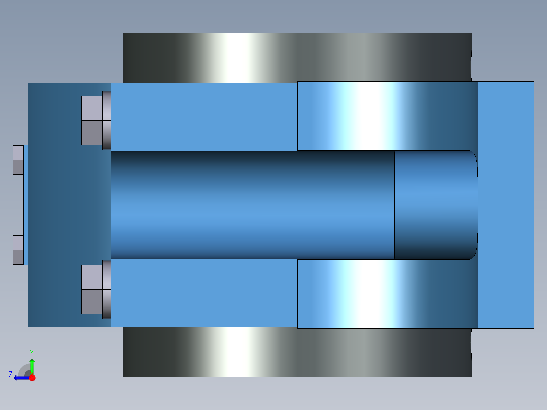 滚动轴承 Timken 65mm右视图