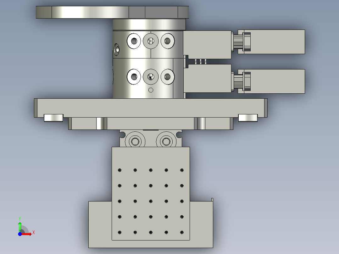 快换夹爪前视图