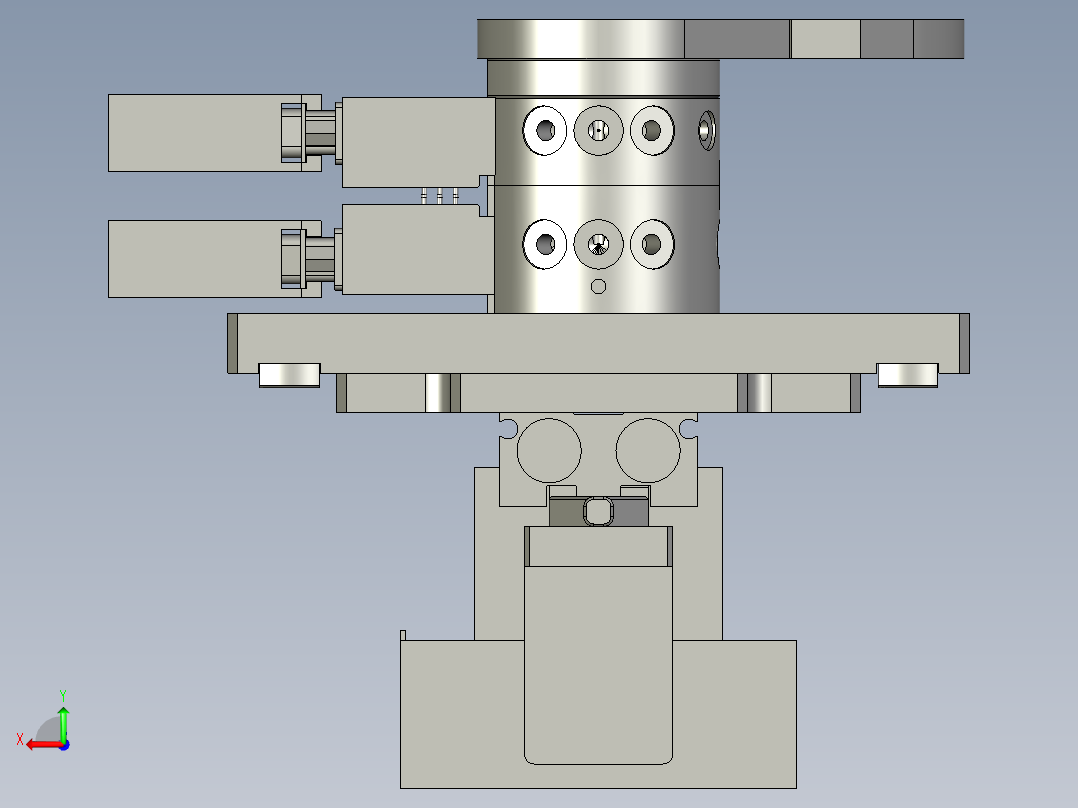 快换夹爪后视图