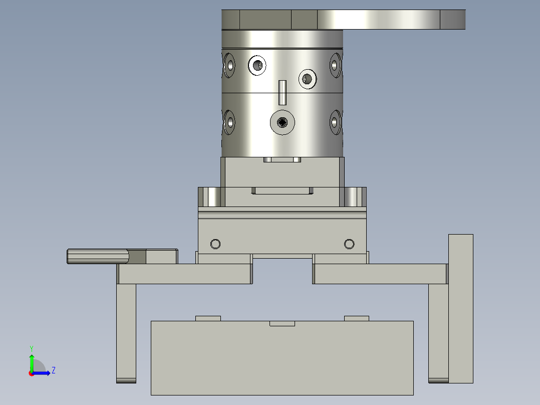 快换夹爪左视图