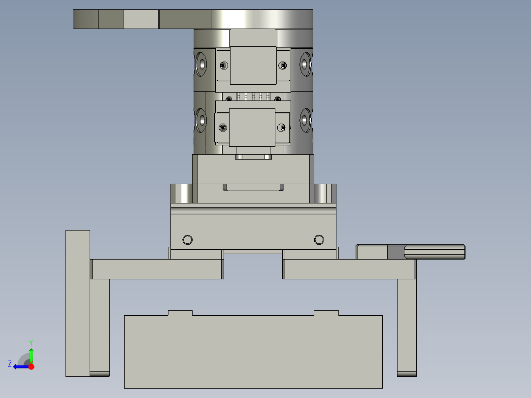 快换夹爪右视图