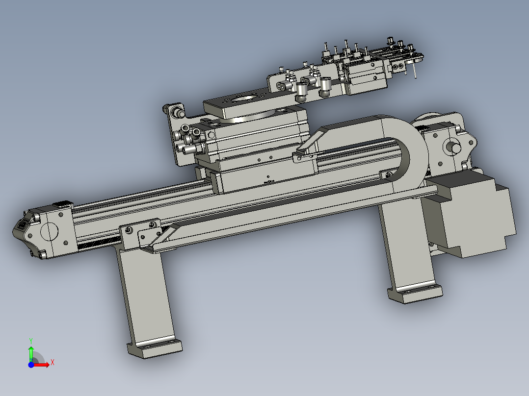 BD1901-11转子下料模块前视图