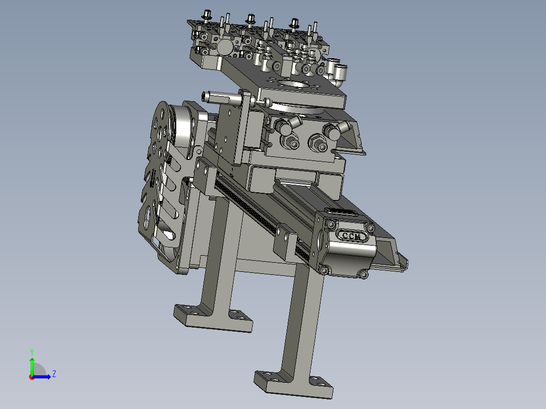 BD1901-11转子下料模块左视图
