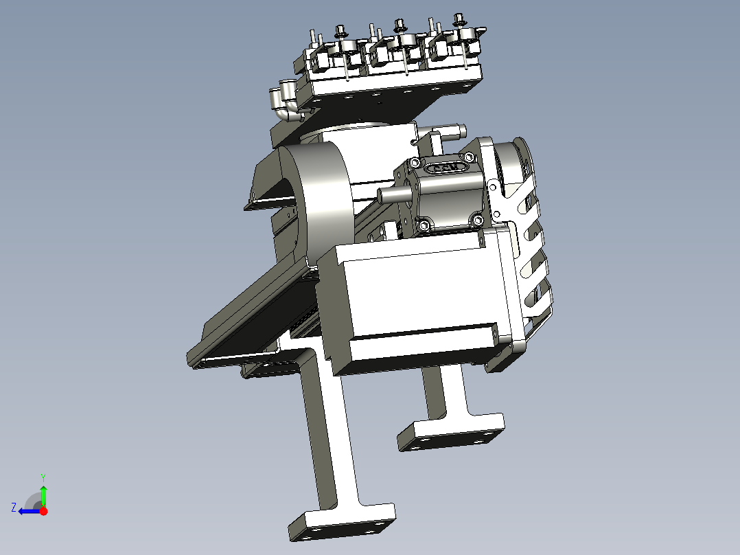 BD1901-11转子下料模块右视图