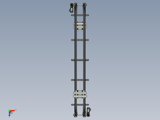 WY21056倍速链输送机俯视缩略图