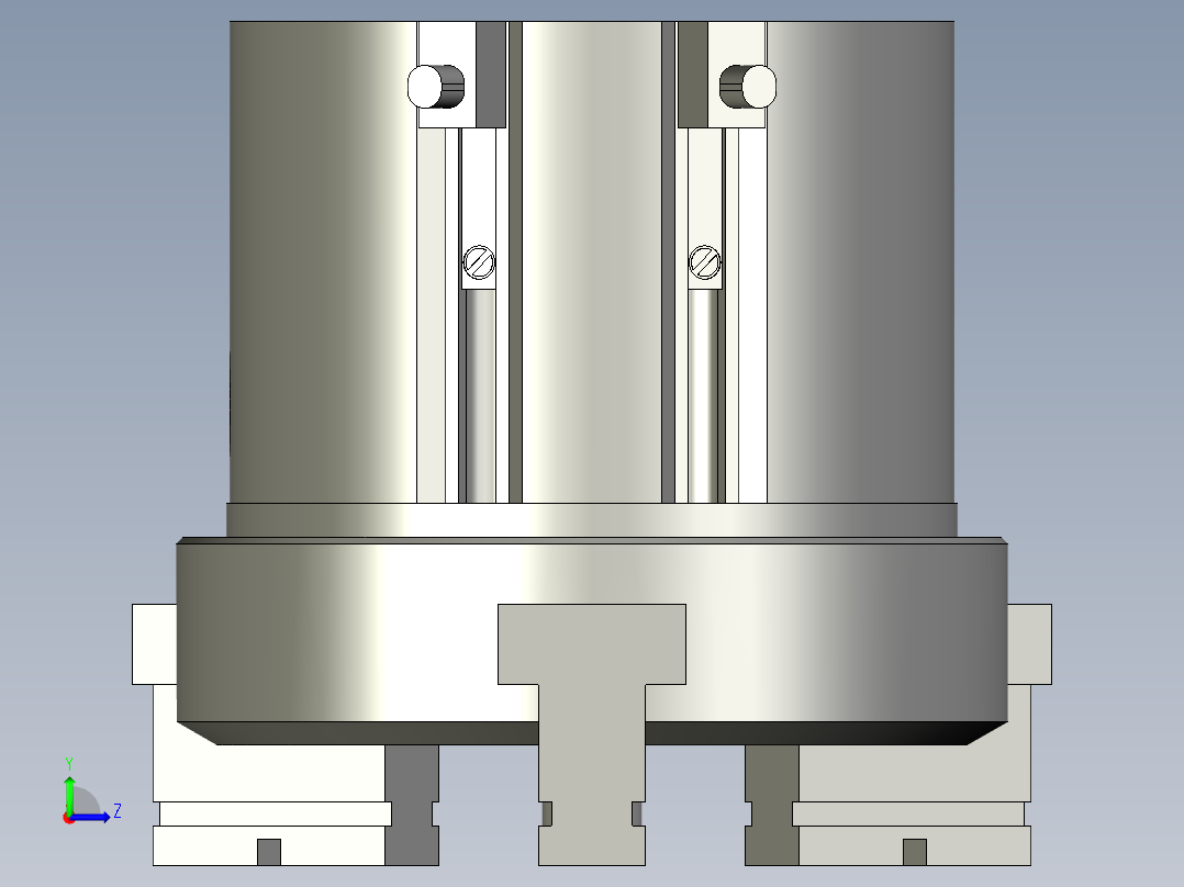 MHSH3-32D-M9NVL气爪smc左视图