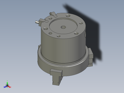 MHSH3-32D-M9NVL气爪smc正等轴测缩略图
