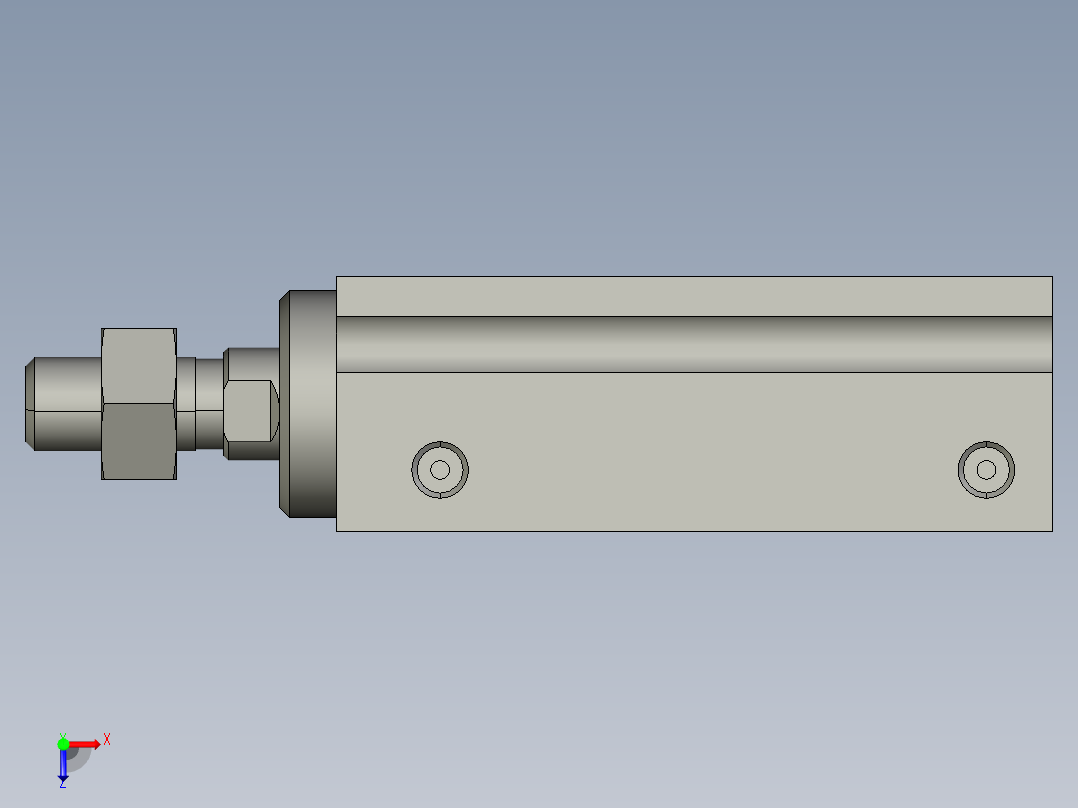 MU10X20SB胶带轮压紧俯视图