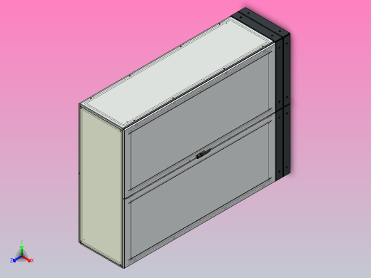 电柜正等轴测缩略图