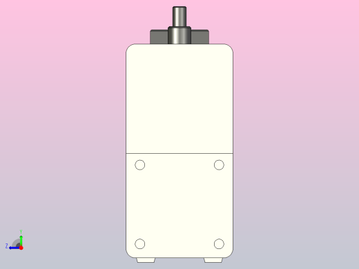 MTC25-350-P#-P-MTC25电缸 100W伺服电机折装右视缩略图