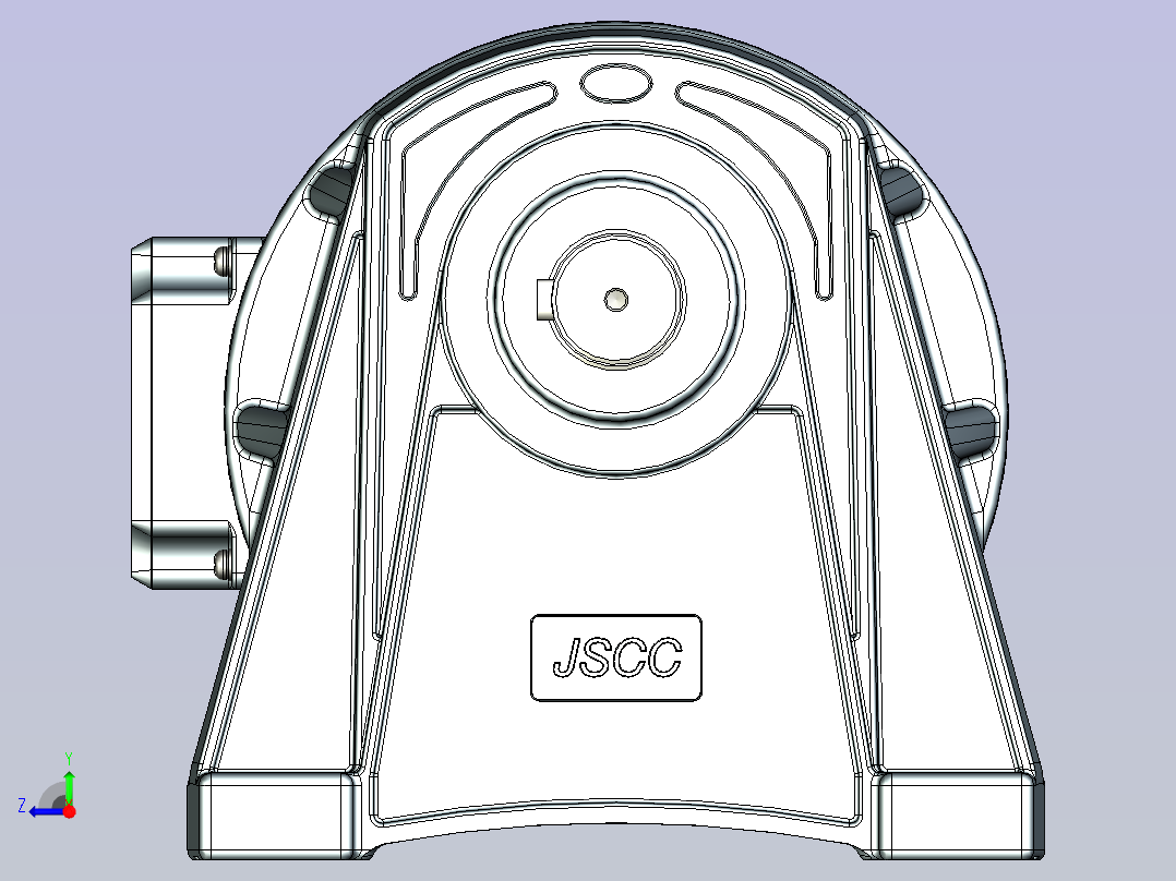 JSCC精研电机 s750h02-L右视图