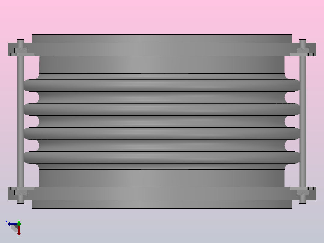 A型膨胀节_A6350N前视图