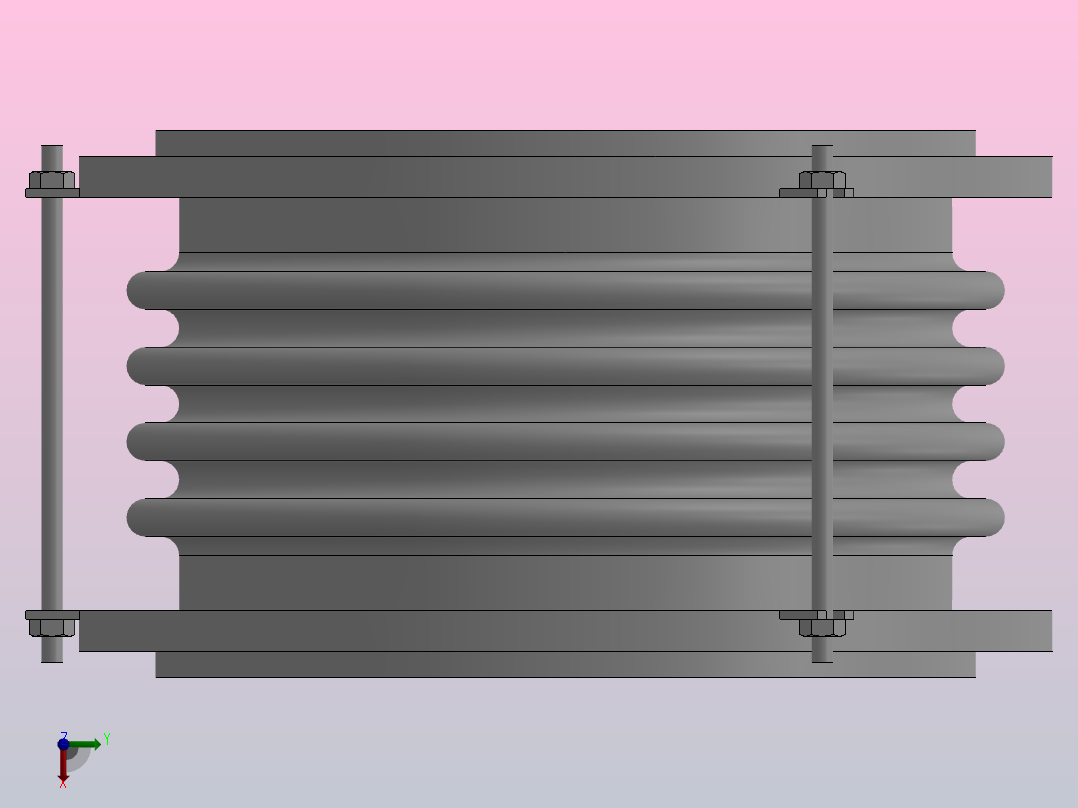 A型膨胀节_A6350N左视图
