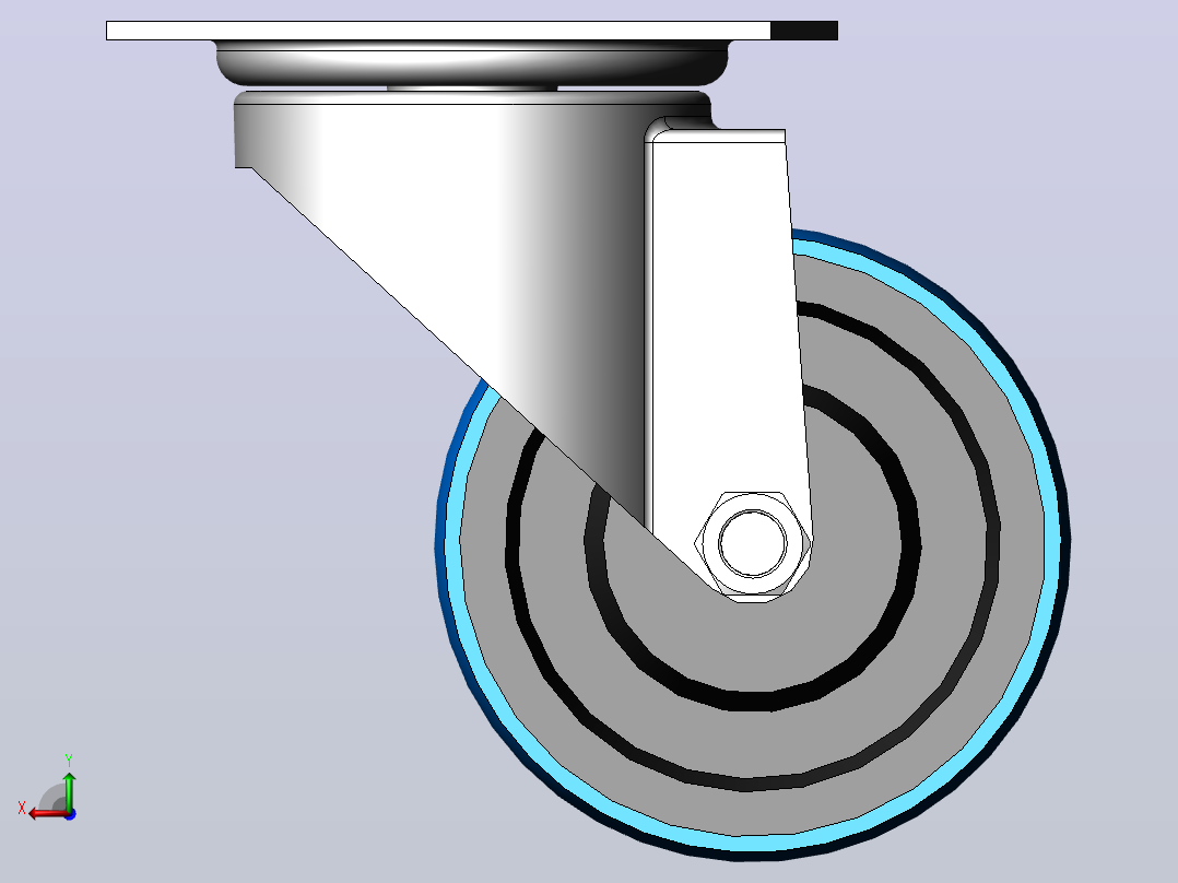 Wheel-5810660433DS-Swede-Wheel脚轮后视图