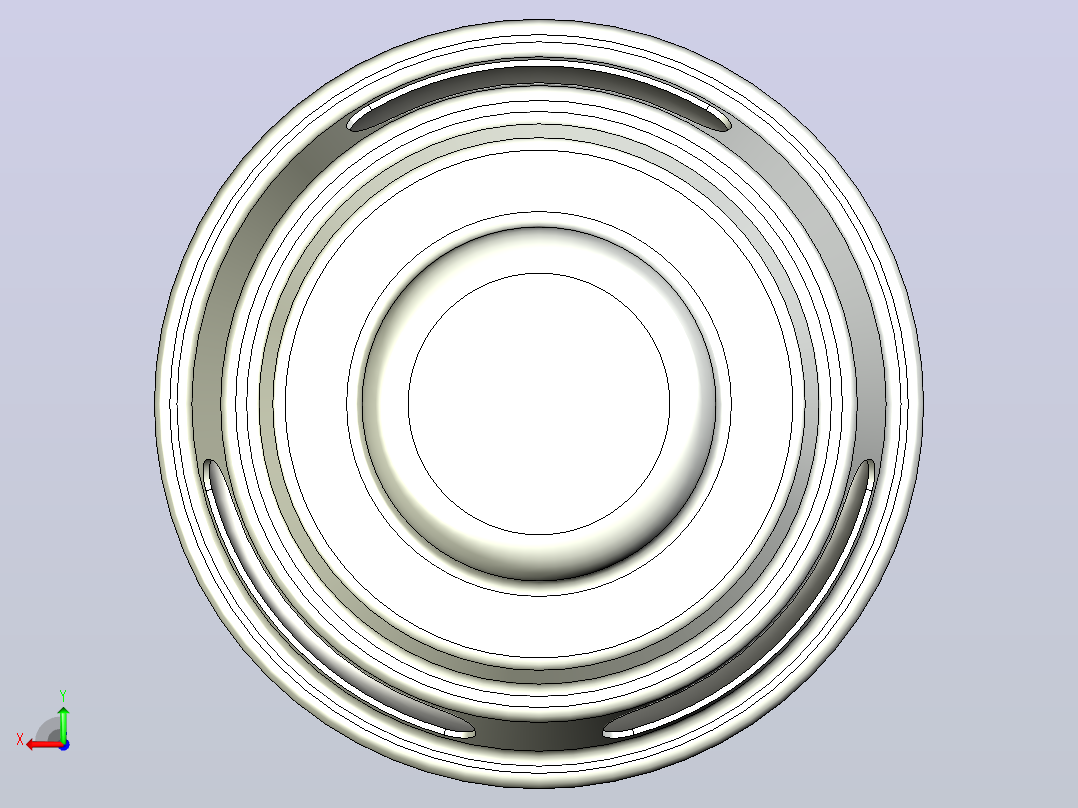 Aiyima扬声器50mm，40ohm，5W后视图