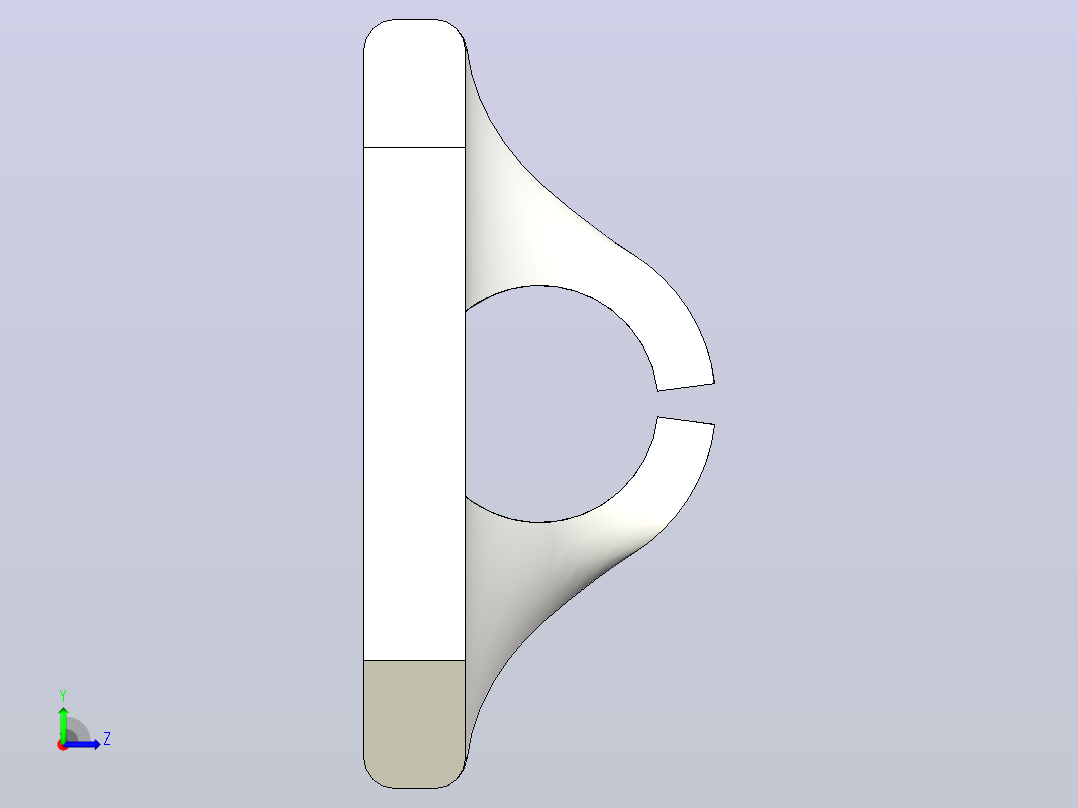 接线端子automotive-crimp-flat-spade-1 1 STP左视图