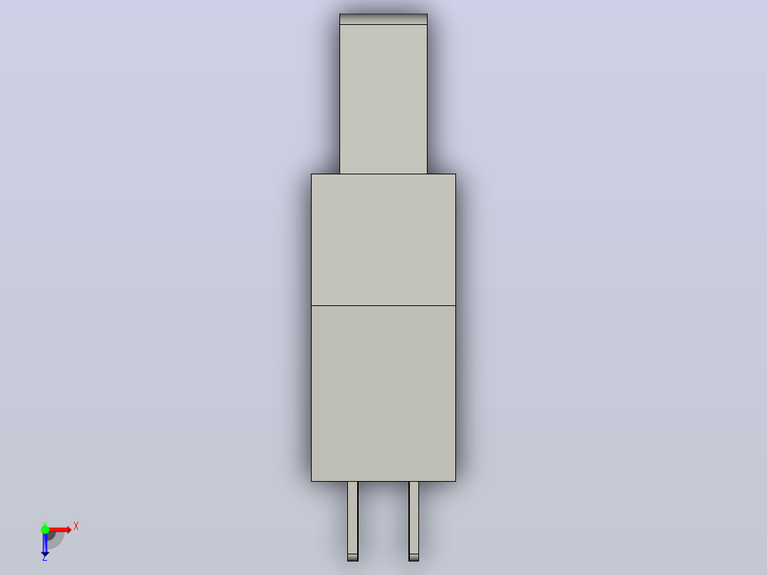 MIL连接器MIL连接器ZIS03-20俯视图