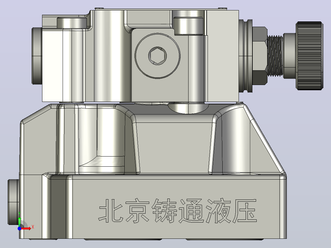 DB╱DBW先导溢流阀（50系列）-管式连接[DB20]前视图