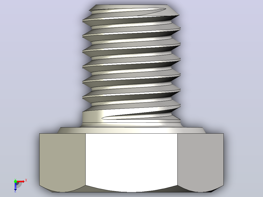 DIN_EN_ISO_4017_M8x10.ipt六角螺栓俯视图