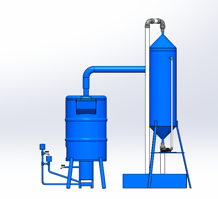 垃圾燃烧器监禁器