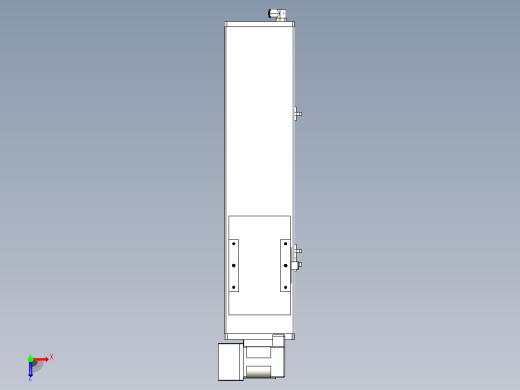 MCB14无尘皮带滑台[MCB14-L40-300-LU-P20-C3]俯视缩略图