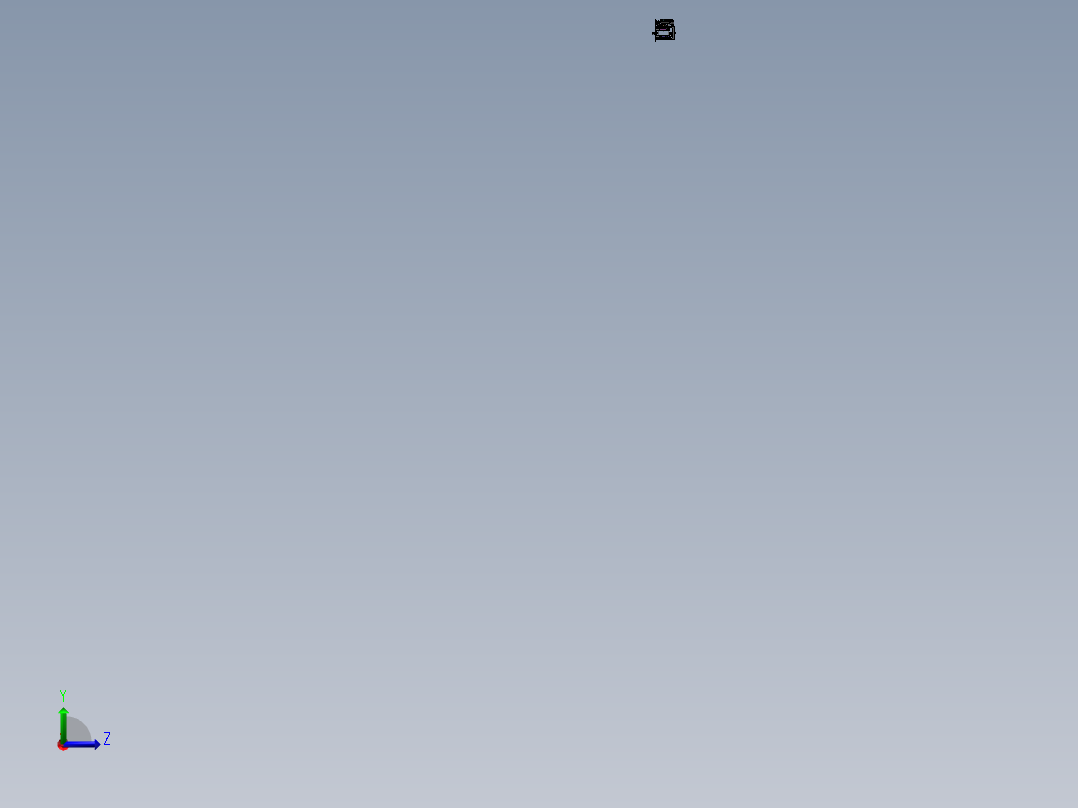 自动化测试夹具sw16可编辑左视图
