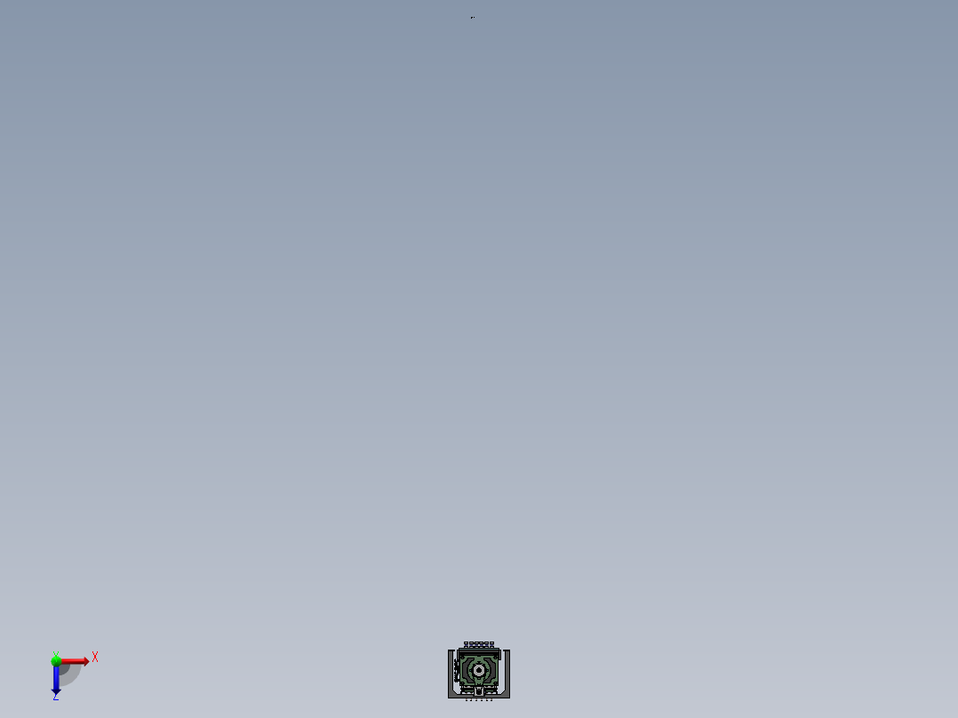 自动化测试夹具sw16可编辑俯视图