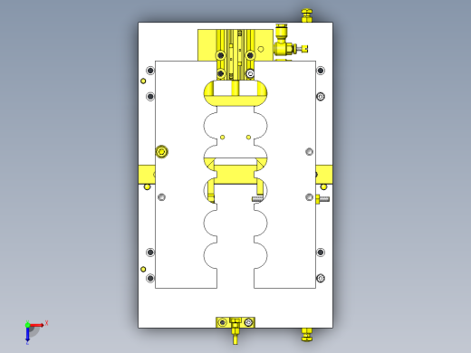 工具的间距传送俯视缩略图
