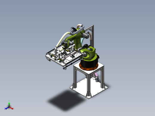 带PAD抓取机构的全层夹持器