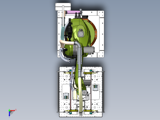 带PAD抓取机构的全层夹持器俯视缩略图