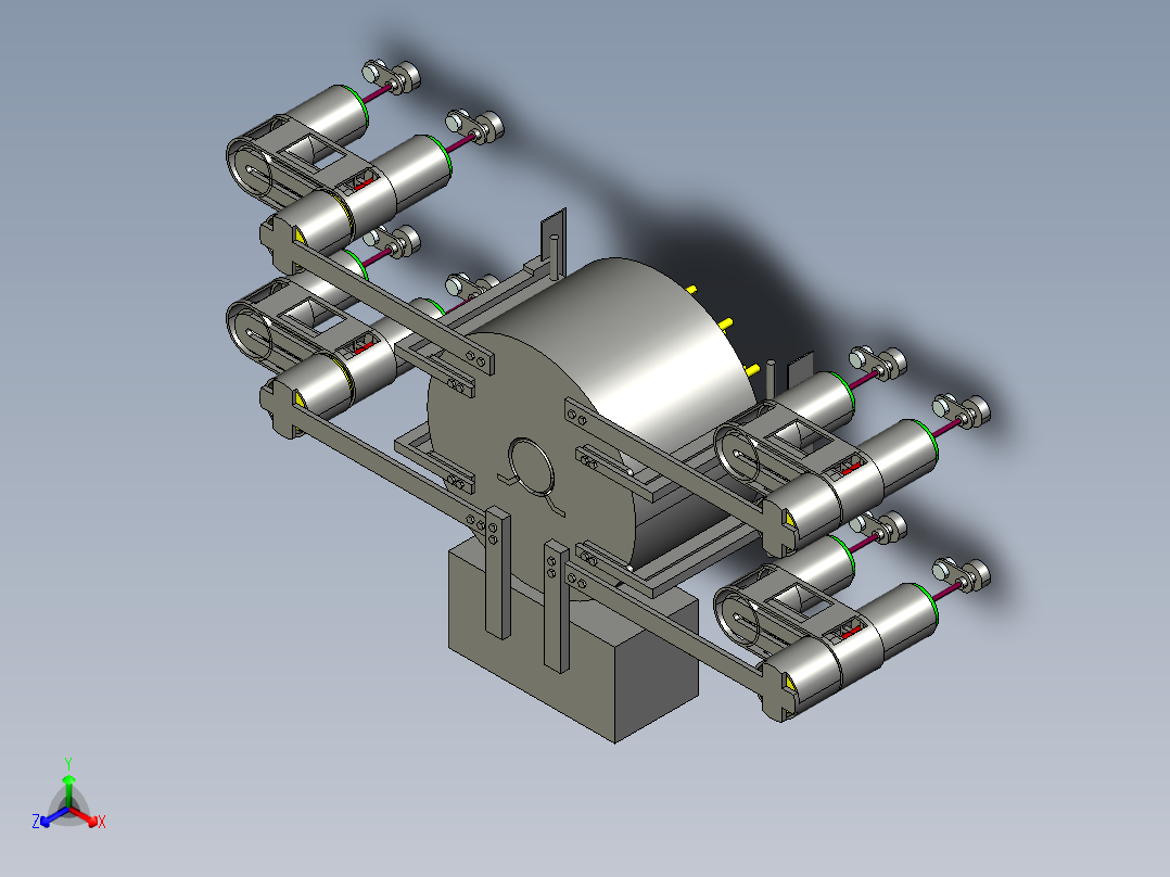 JX694-爬壁清洗机器人的设计【三维图】80