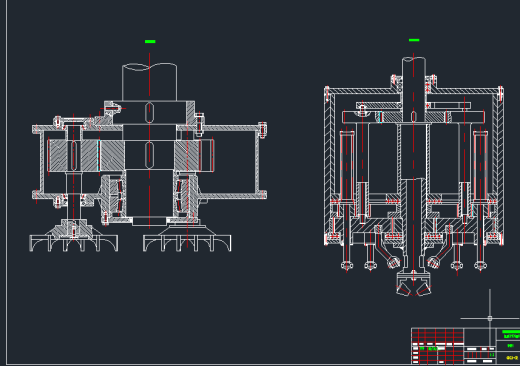 回旋冲击钻钻具星型运动结构设计缩略图