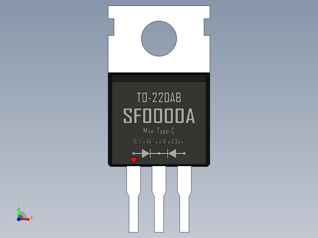 二极管-TO-220AB_Max_Type-C_rev1.1前视图