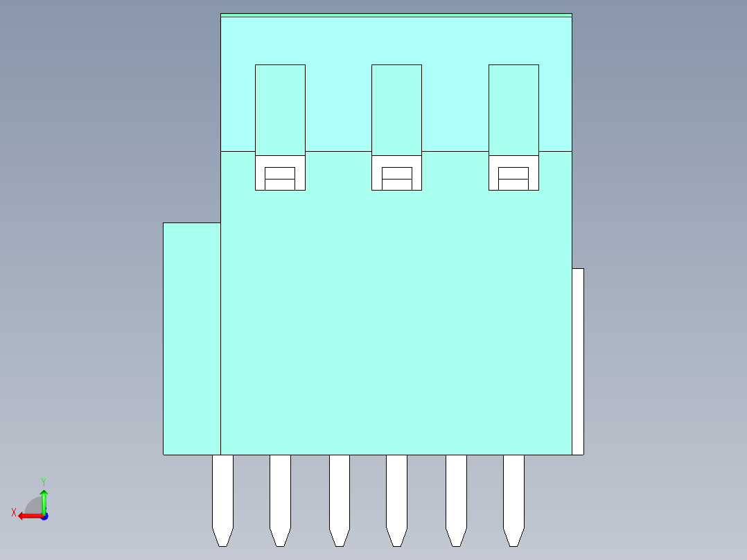 DG127A-5.08-06P-4Y-00AH后视图