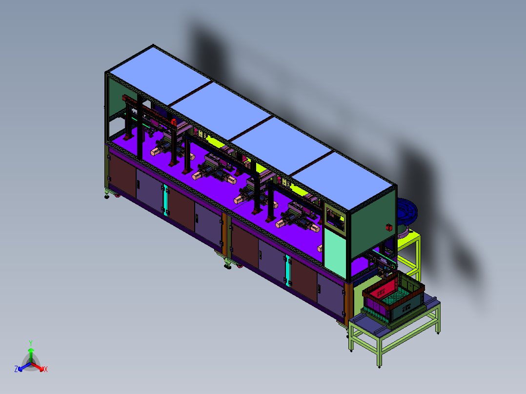 键盘配件非标自动化组装产线
