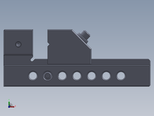 精密刀具制造商虎钳-Precision ToolMaker Vise W Equation前视缩略图