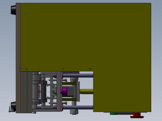 电阻折弯机左视缩略图