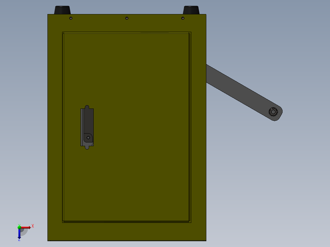 电阻折弯机俯视图