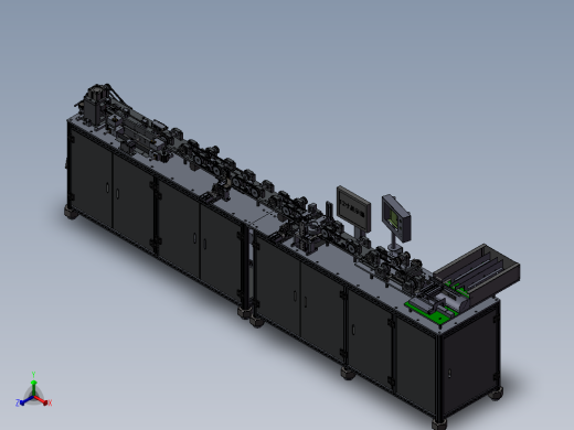电阻元件全自动组装、检测流水线