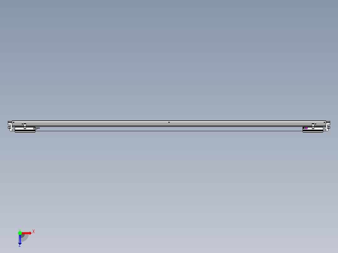 威洛博VL系列3d模型模组2VL22H2Y-S2350俯视图