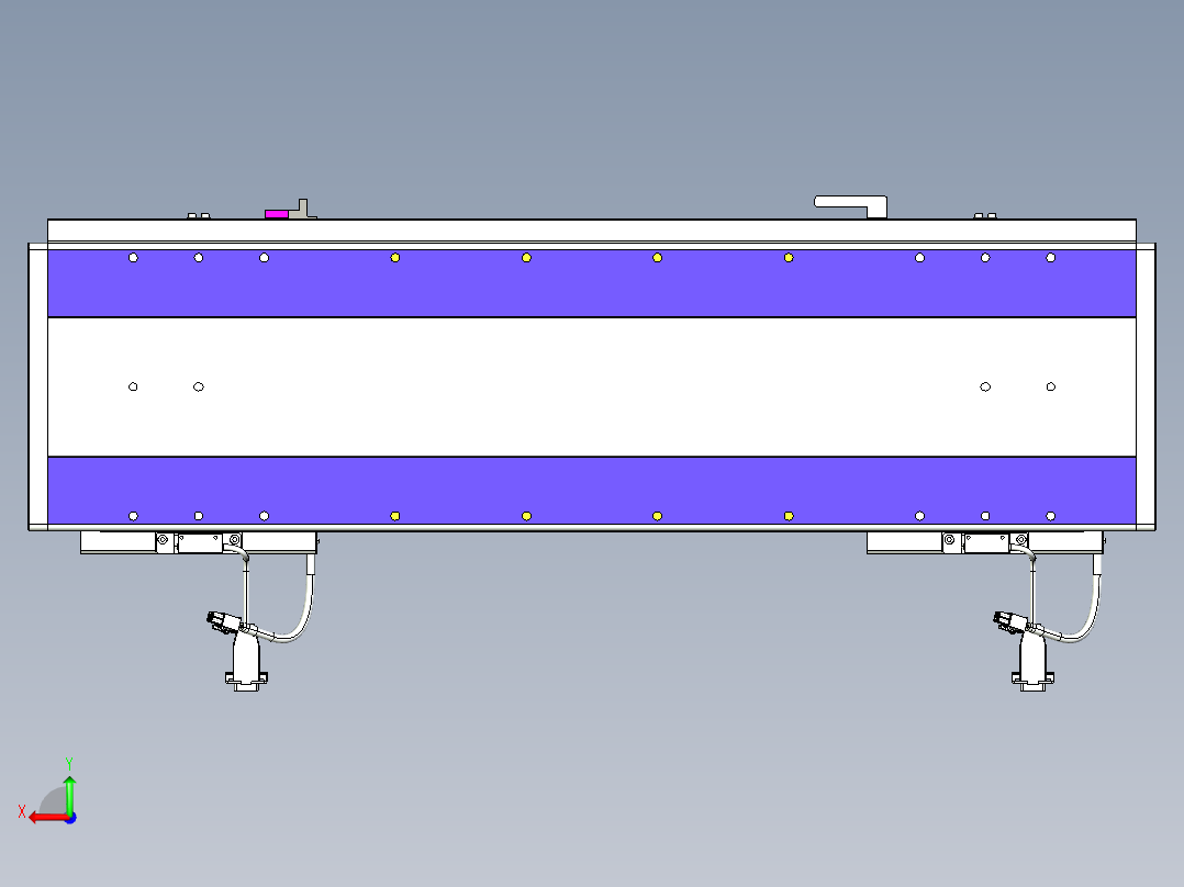威洛博VL系列3d模型模组2VL22H2Y-S400后视图
