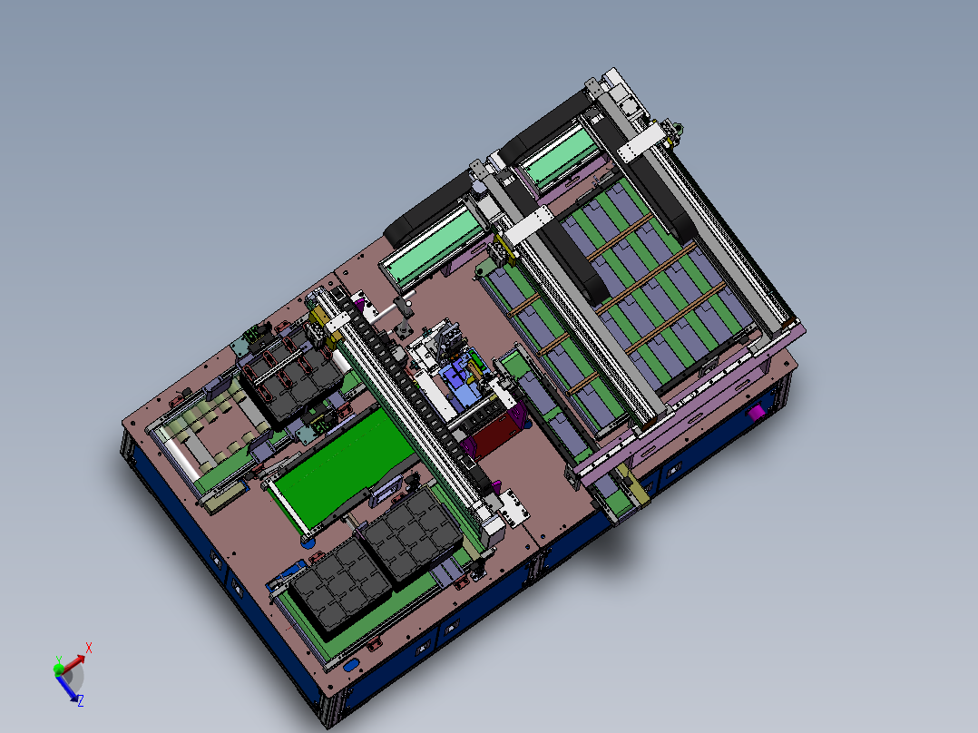 T953 全自动软包电池测试分选机