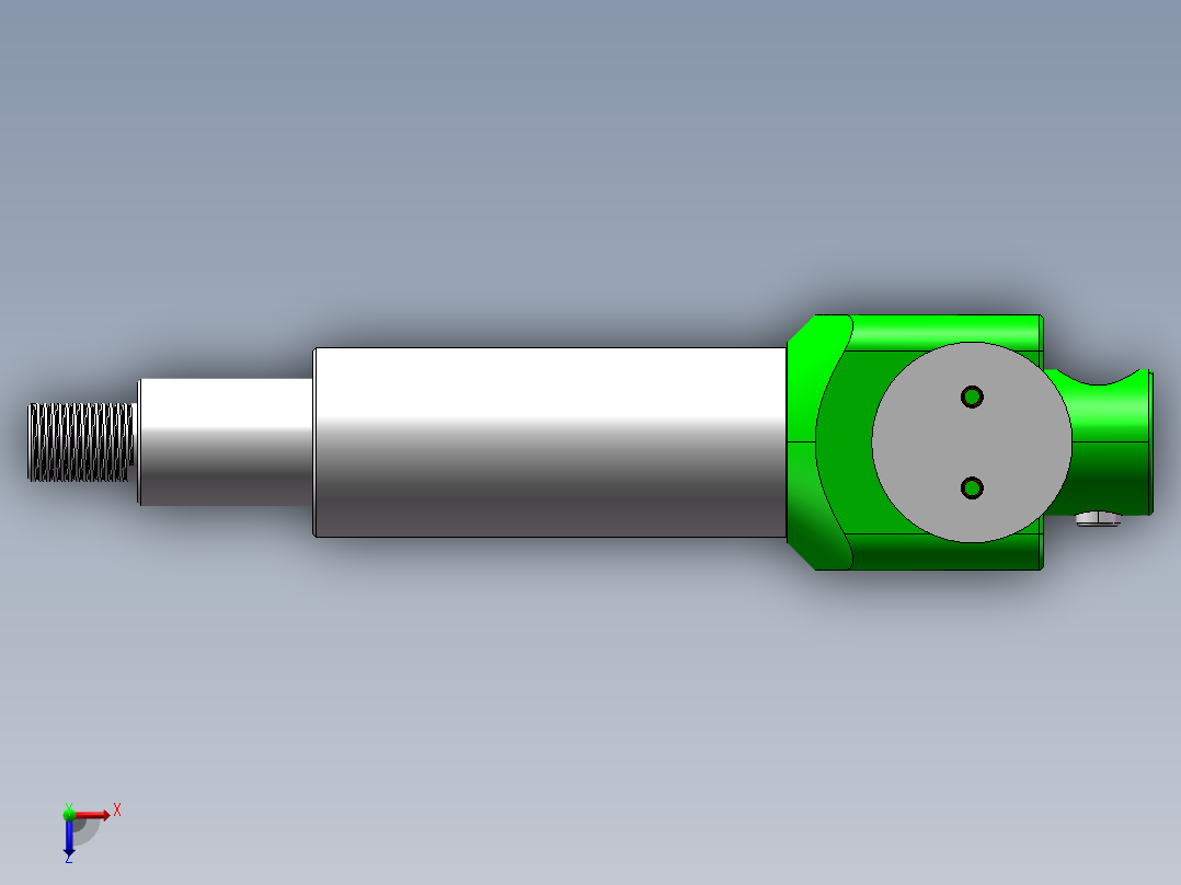 液压缸组件CAD+180+3.29+003俯视图