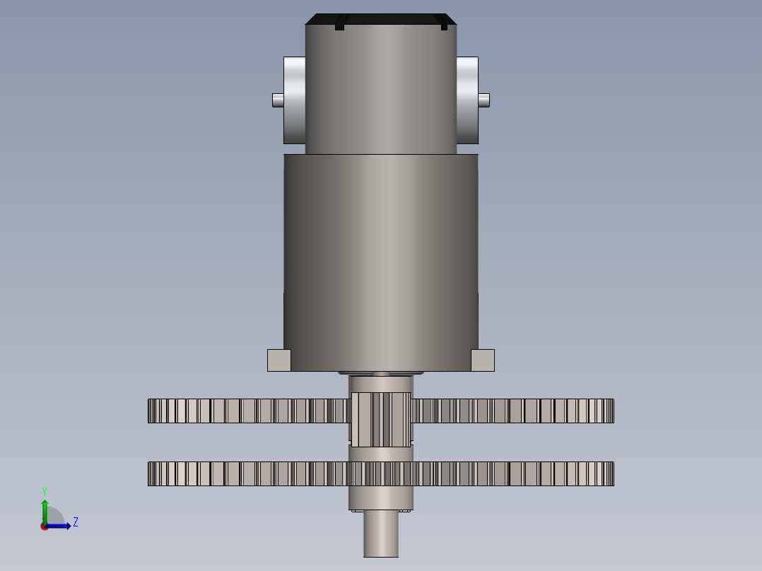 遥控直升机玩具模型rc-helicopter左视图