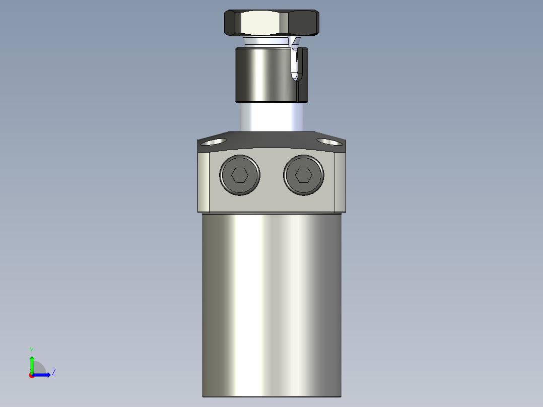 KOSMEKLHS0480-CR-Y45多系列多零件图纸模型左视图