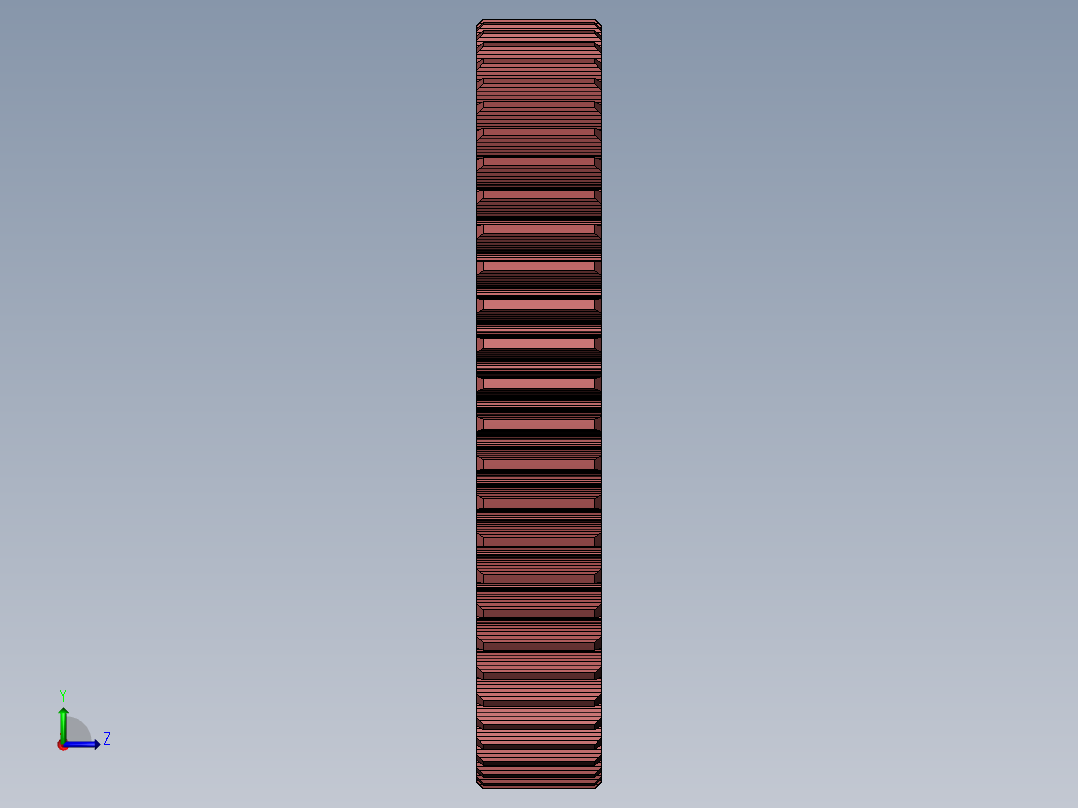 大齿轮 m=2 z=60左视图