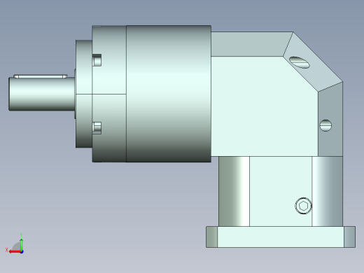 直齿ZPLE160-L2-LC 42-114.3-200-M12.stp后视缩略图
