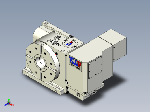 HR025EX-A0(四轴转台)外型圖