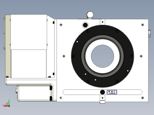HR025EX-A0(四轴转台)外型圖后视缩略图